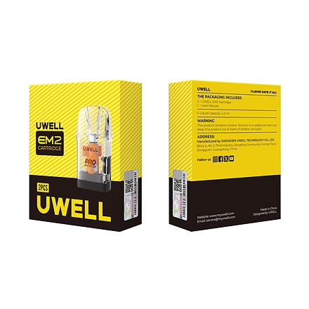 Uwell EM2 Pod náhradní cartridge 2ks Odpor: 0,3 Ohm (obrázek 5)