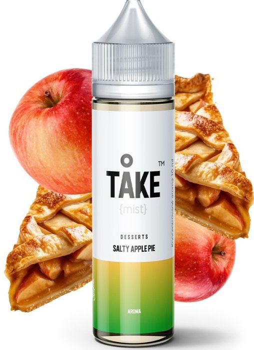 Příchuť ProVape Take Mist S&V: Salty Apple Pie (Jablečný koláč se slaným karamelem) 10ml