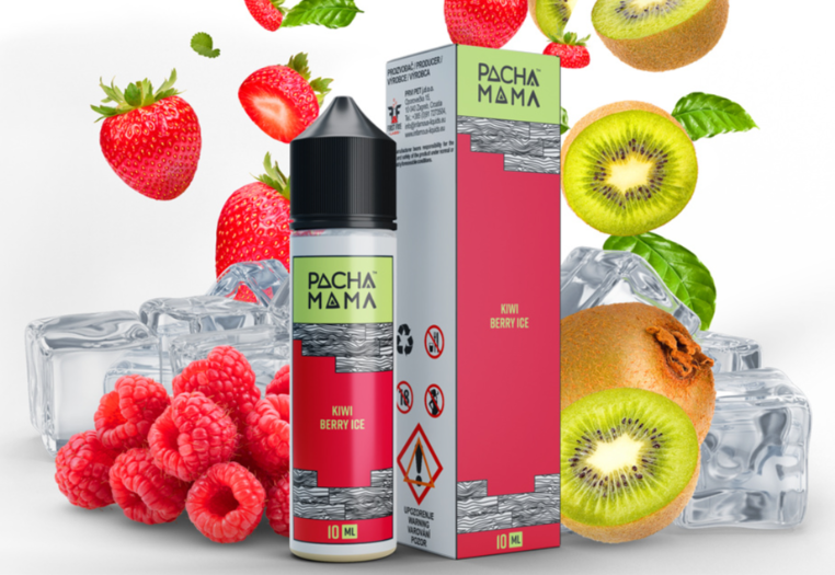 Charlie's Chalk Dust Příchuť Pacha Mama S&V: Kiwi Berry Ice (Bobulovité plody s kiwi a kooladou) 10ml