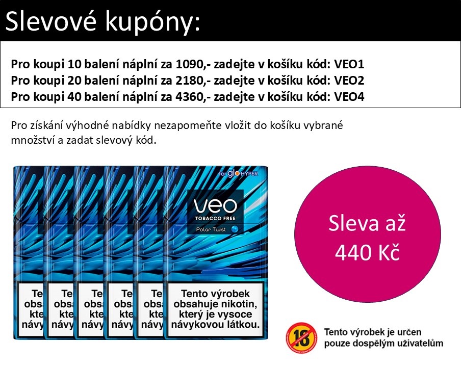 glo VEO Náplň glo veo™ POLAR TWIST