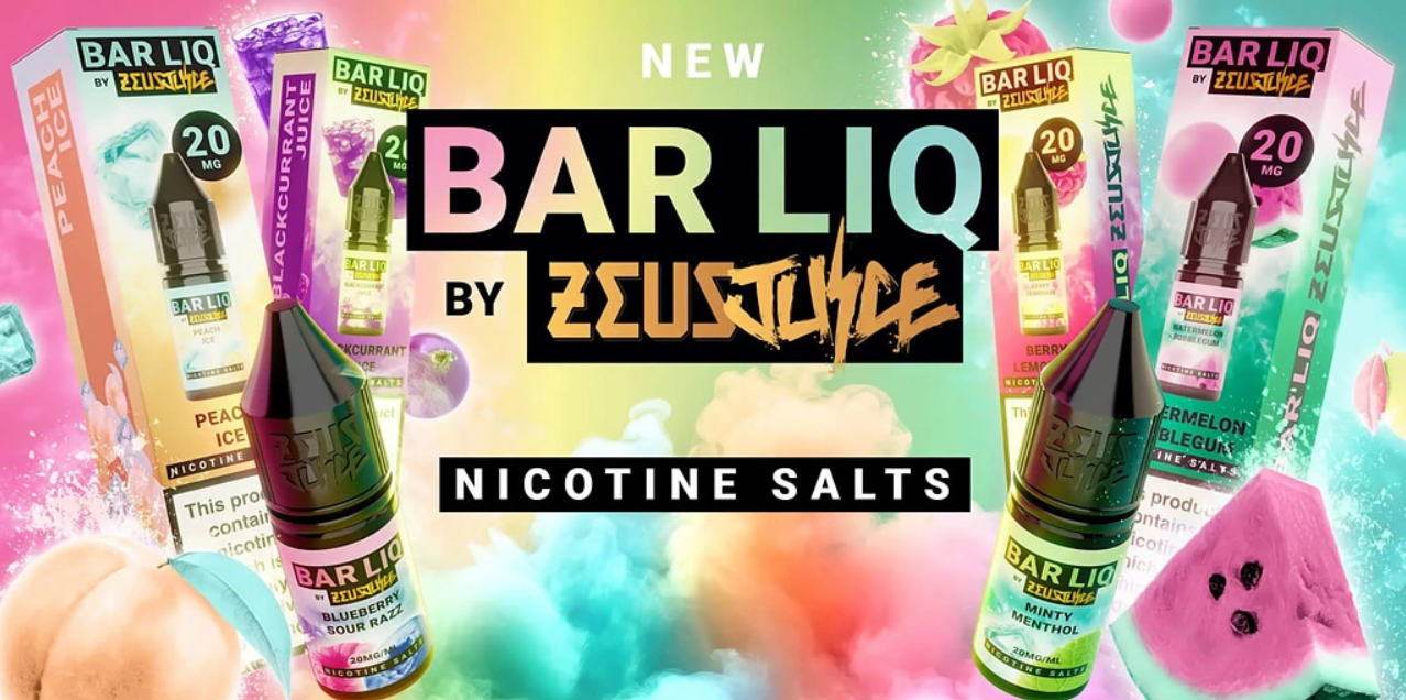 Zeus Juice BAR LIQ – Strawberry Burst (Jahoda) 10ml 20mg Chladivý ananas