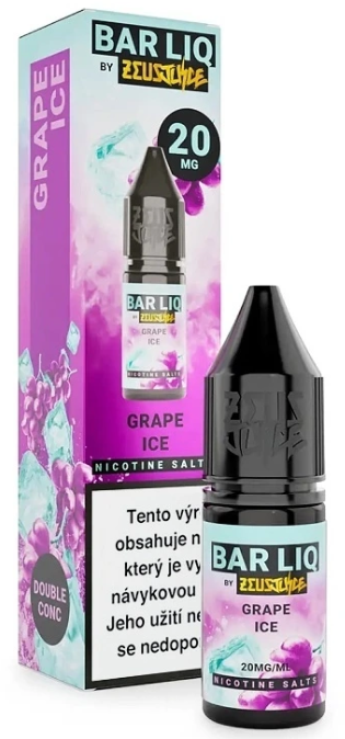 Zeus Juice BAR LIQ - Grape Ice (Chladivé hrozno) 10ml 20mg Chladivý ananas