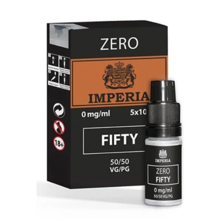 Imperia Zero Fifty beznikotinová báze (50VG/50PG) 5x10ml
