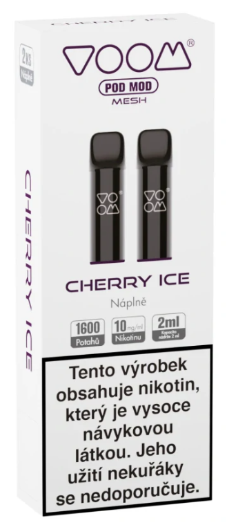 VOOM náplň Cherry Ice (Chladivá třešeň) 10mg 2ks Chladivá třešeň