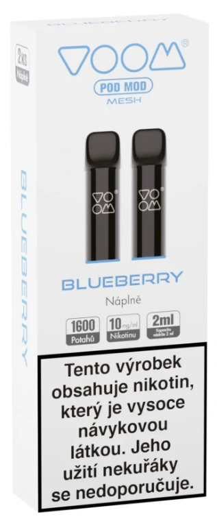 VOOM náplň Blueberry (Borůvka) 10mg 2ks Borůvka