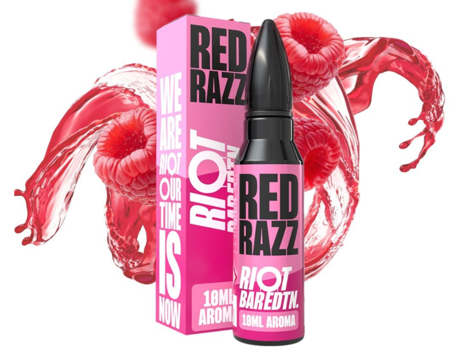 Příchuť Riot BAR EDTN S&V: Red Razz (Malinová tříšť) 10ml