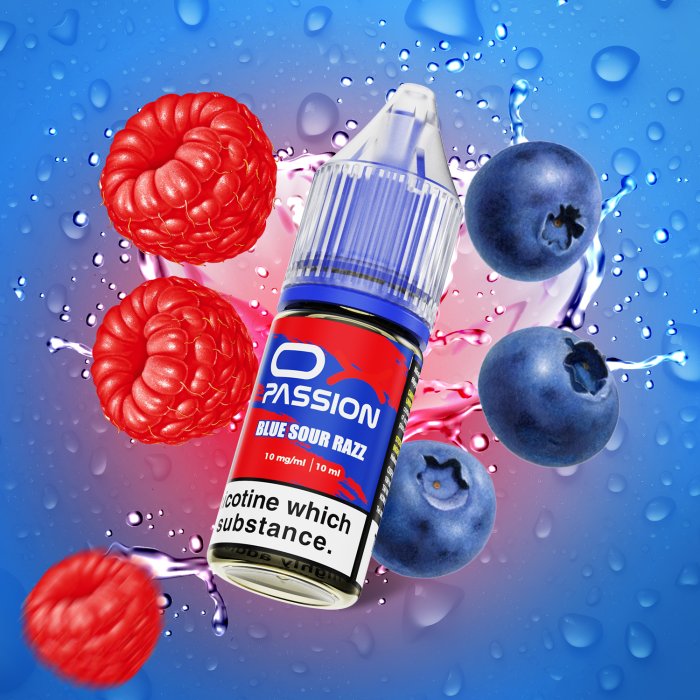 e-liquid OXVA OX PASSION Salts - Blue Sour Razz (Borůvka, malina) 10ml Obsah nikotinu: 20 mg Borůvka, malina (obrázek 3)