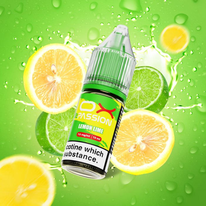 e-liquid OXVA OX PASSION Salts - Lemon Lime (Citron, limetka) 10ml Obsah nikotinu: 10 mg Citron, limetka (obrázek 3)
