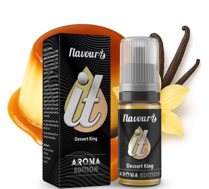 Příchuť Flavourit - Dessert King (Vanilkový dezert s karamelem) 10ml