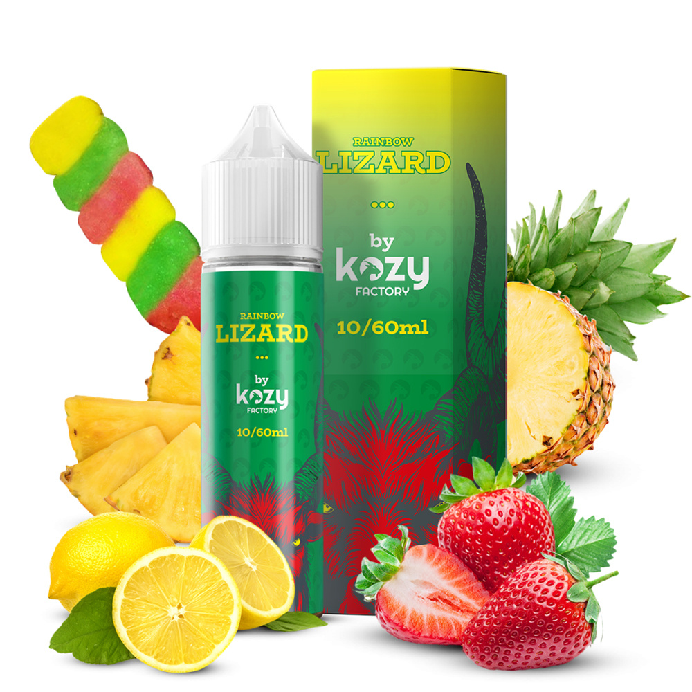 Kozy S&amp;V: Rainbow Lizard (Ovocná zmrzlina) 10ml
