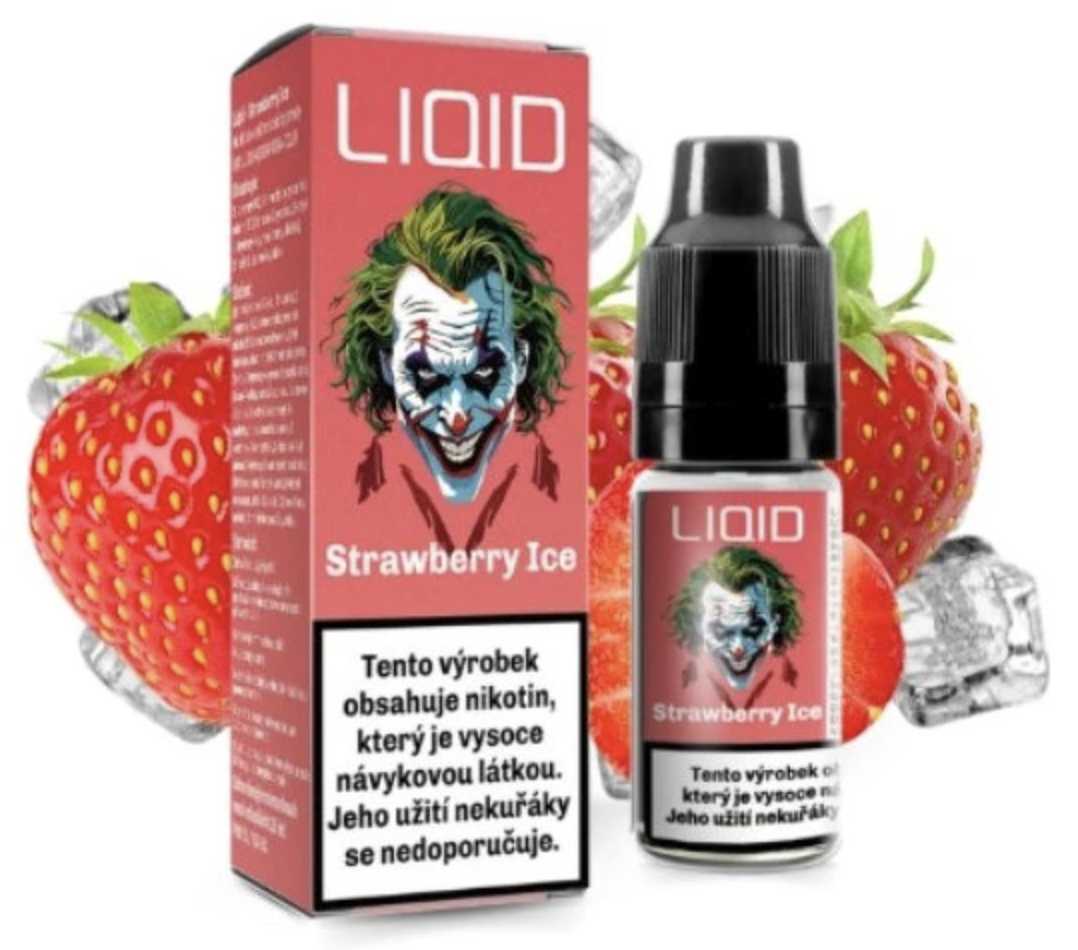 LIO Liqid Salt - Strawberry Ice (Chladivá jahoda) 10ml 16mg