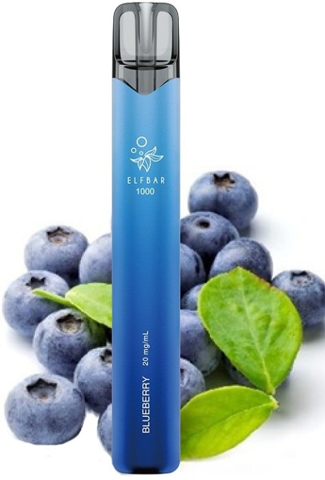 Elf Bar 1000 - Blueberry (Borůvka) 20mg