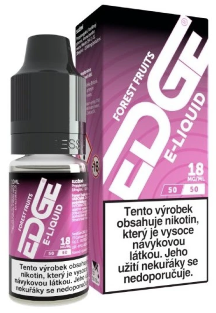 E-liquid EDGE - Forest Fruits (Směs lesního ovoce) 10ml Obsah nikotinu: 18 mg