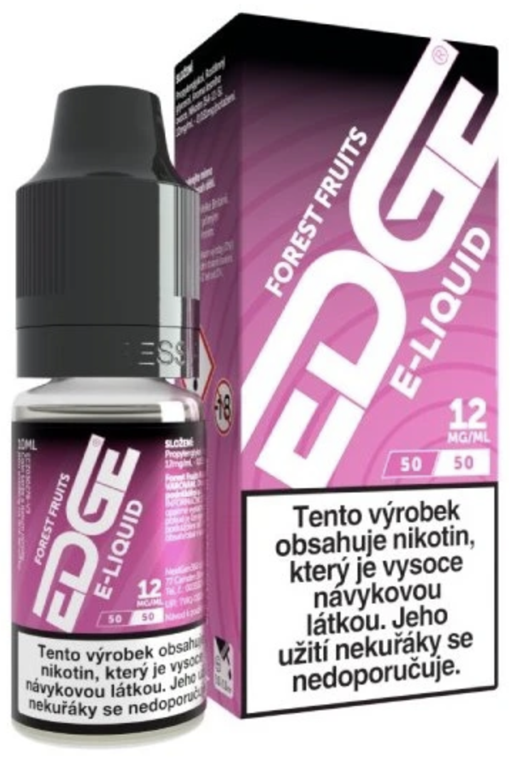 E-liquid EDGE - Forest Fruits (Směs lesního ovoce) 10ml Obsah nikotinu: 12 mg