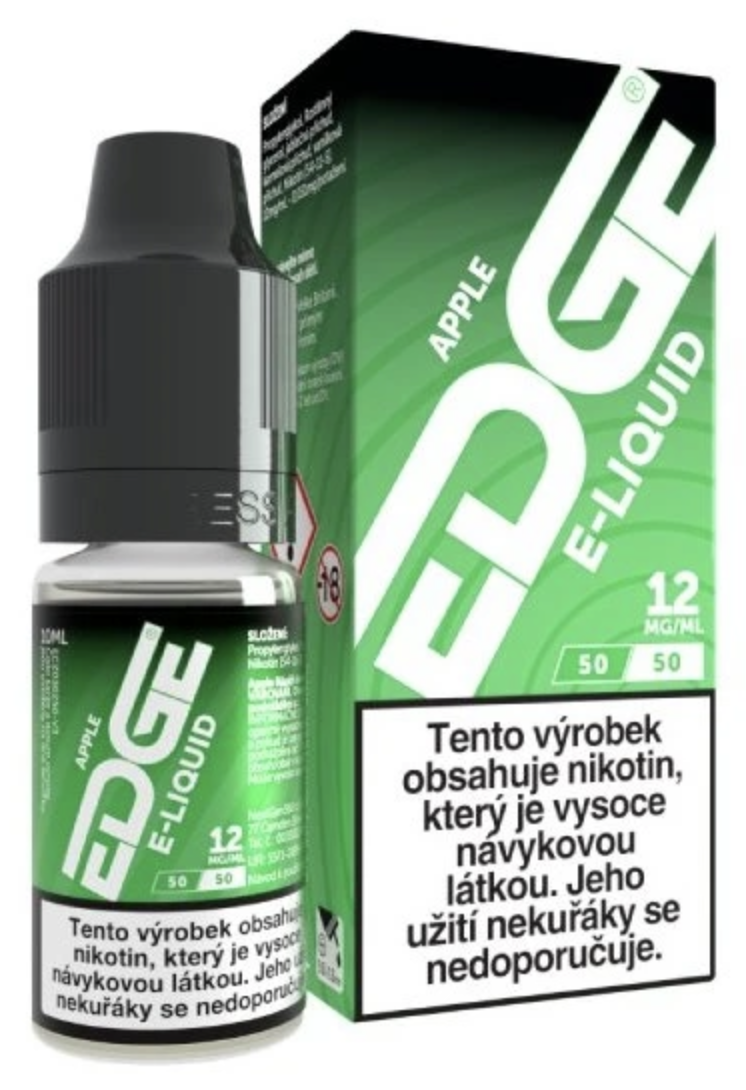 E-liquid EDGE - Apple (Jablko) 10ml Obsah nikotinu: 12 mg