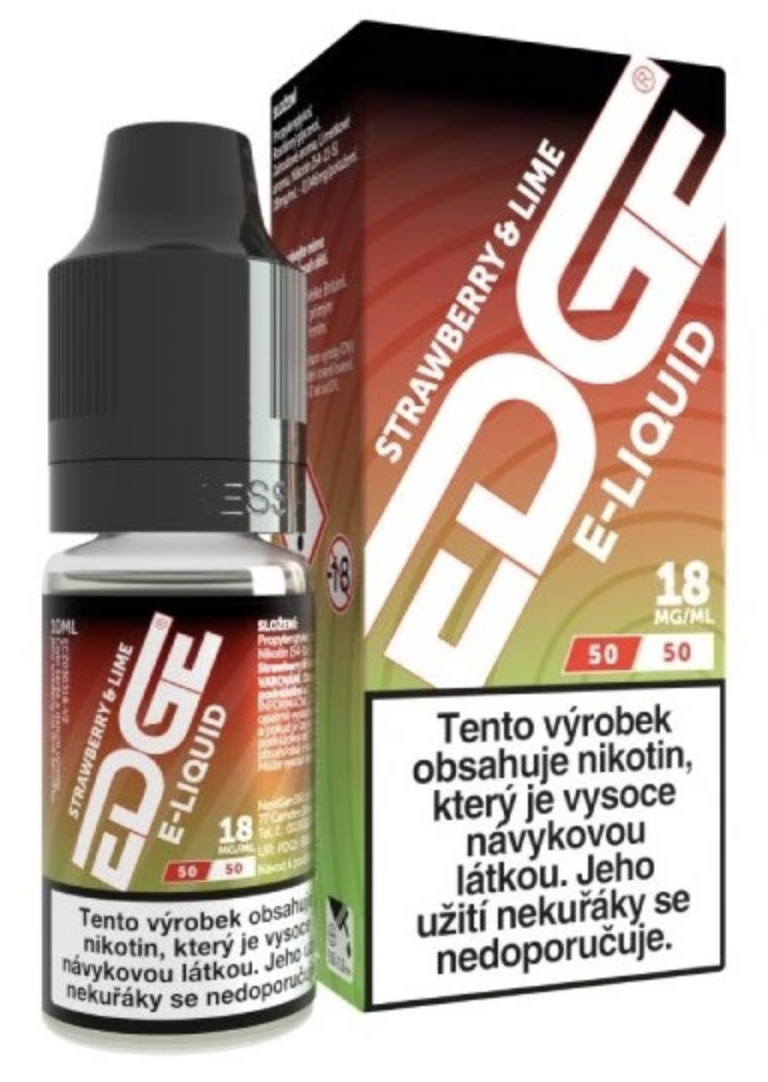 E-liquid EDGE - Strawberry Lime (Jahoda, limetka) 10ml Obsah nikotinu: 12 mg (obrázek 3)
