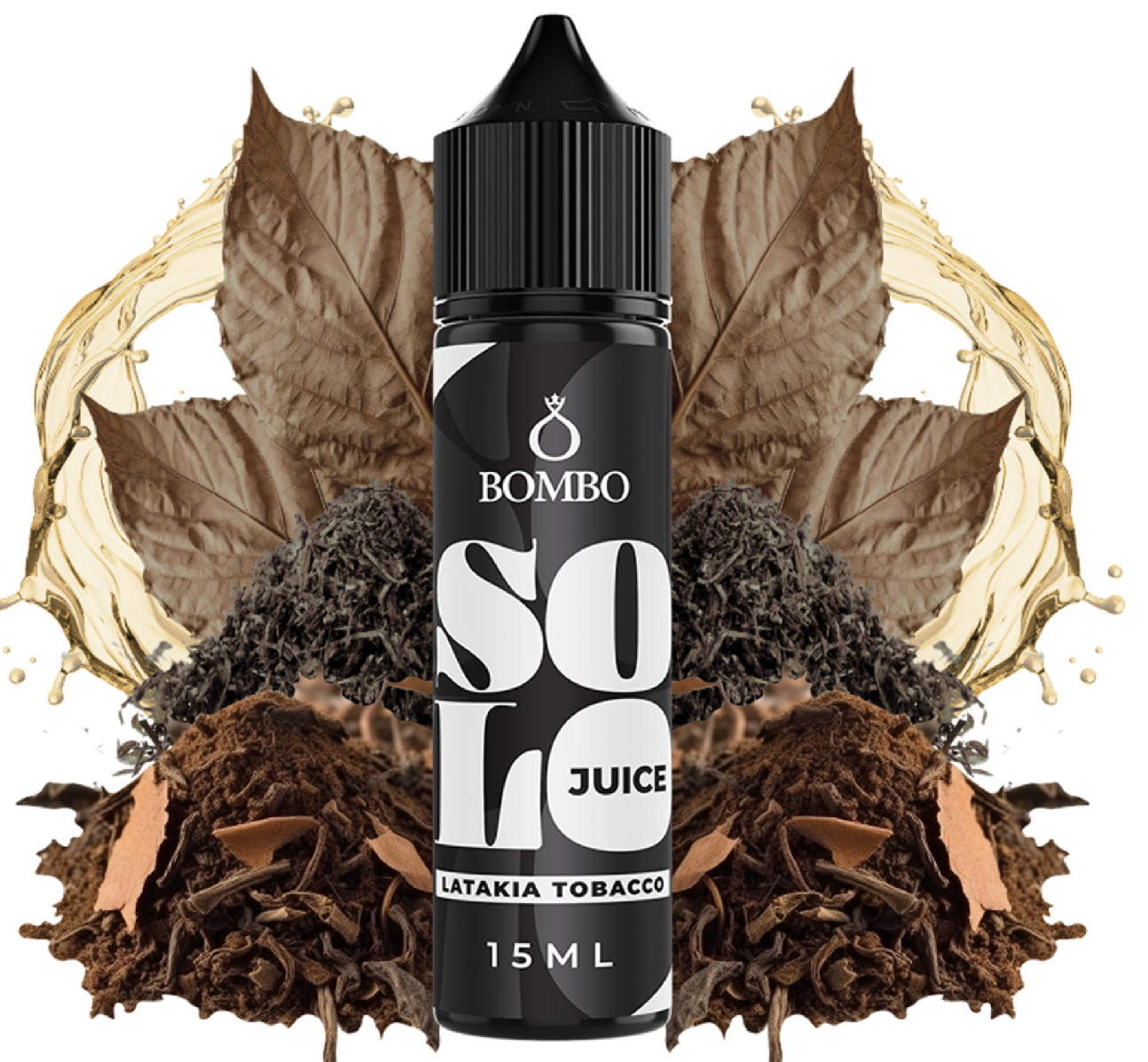 Příchuť Bombo Solo Juice S&V: Latakia Tobacco (Tabák latakia) 15ml