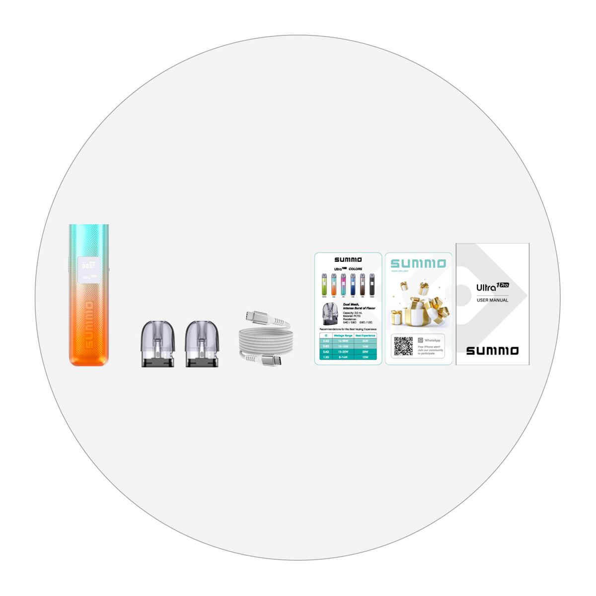 Summo Ultra 1 Pro Pod Kit Barva: Dusk (obrázek 11)