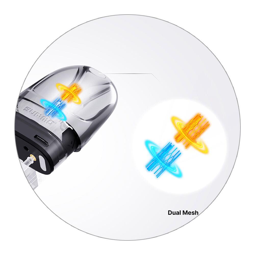 Summo Ultra Pro Dual Mesh náhradní cartridge Odpor: 0,8 Ohm