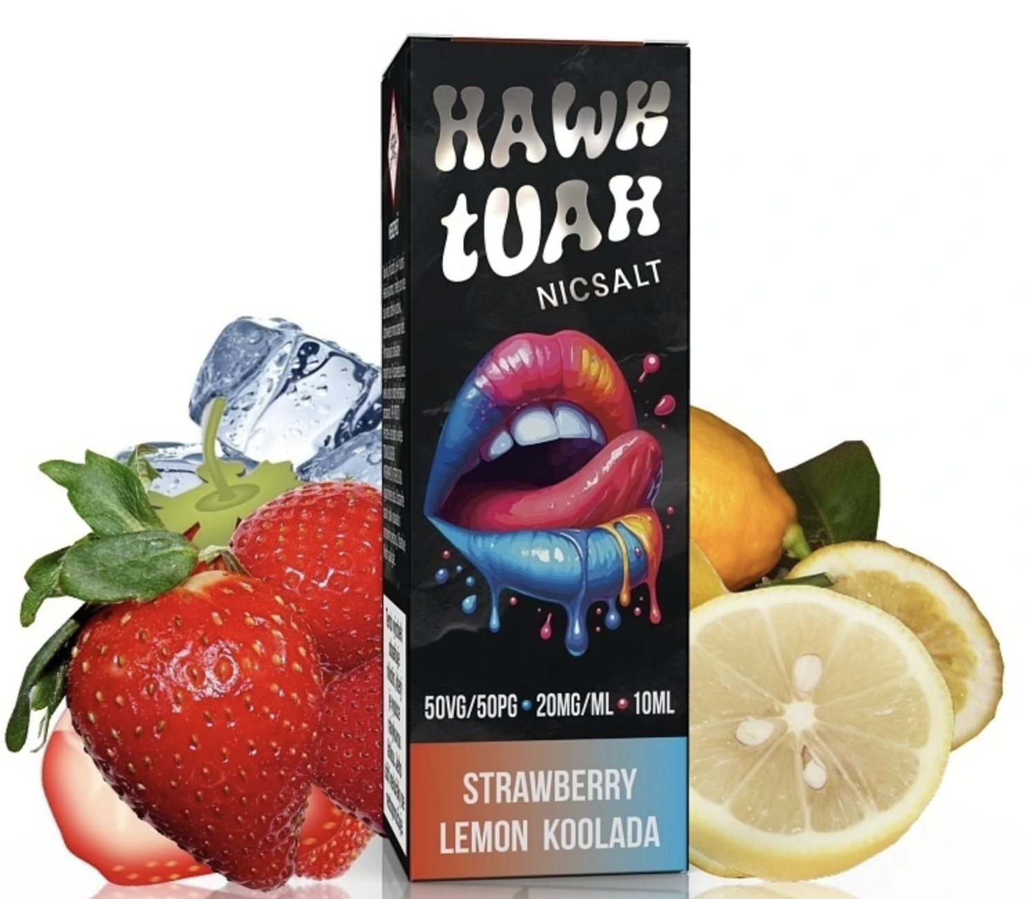 Hawk Tuah Salt - Strawberry Lemon Koolada (Chladivé jahody s citronem) 10ml 20mg