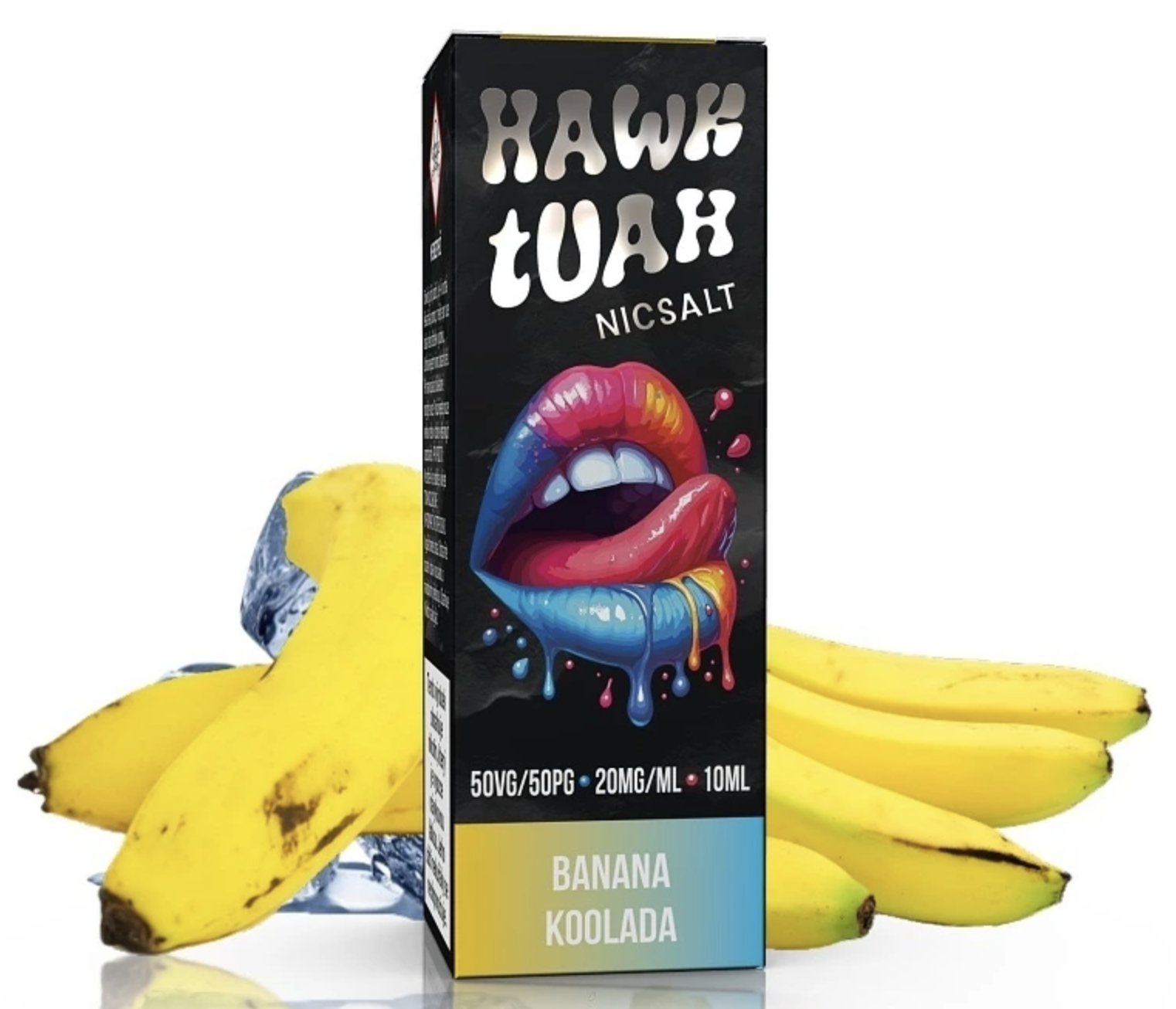 Hawk Tuah Salt - Banana Koolada (Chladivý banán) 10ml 20mg