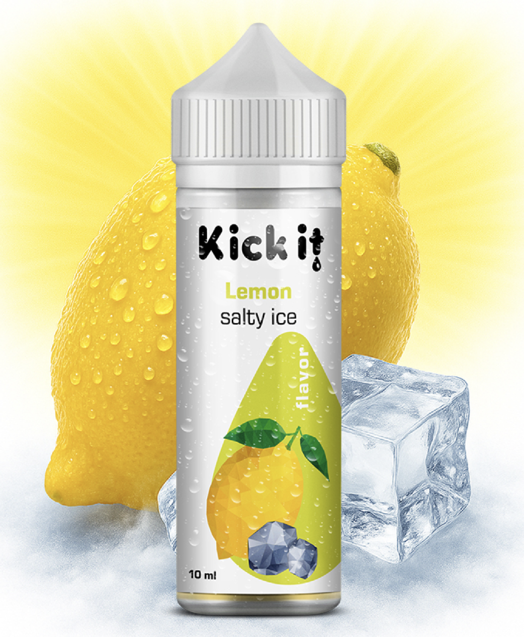 KickIt S&V - Salty Lemon Ice 10ml