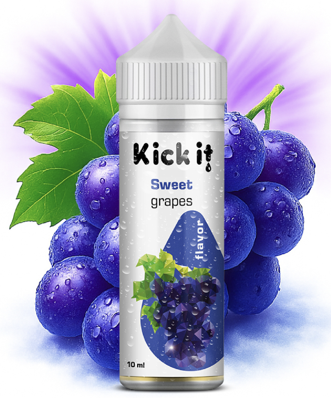 Kick IT Příchuť KickIt - Hroznové víno / Sweet Grapes 10ml SnV