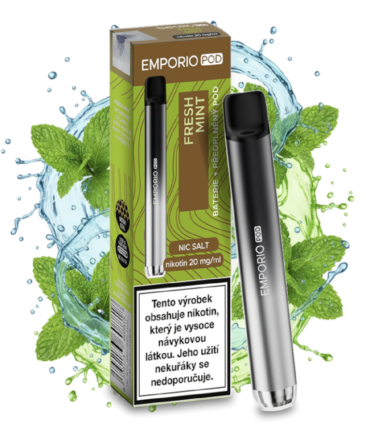 Emporio Pod Kit - Fresh Mint (Čerstvá máta) 20mg
