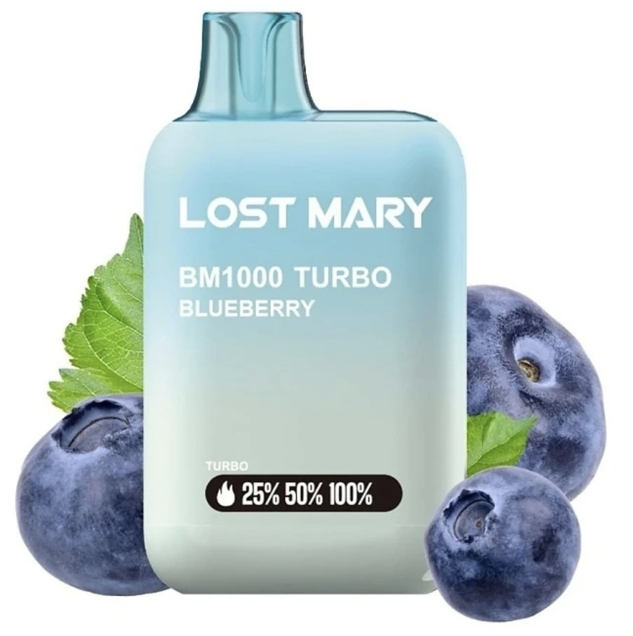Lost Mary BM1000 Turbo jednorázová e-cigareta - Blueberry (Borůvka) 20mg