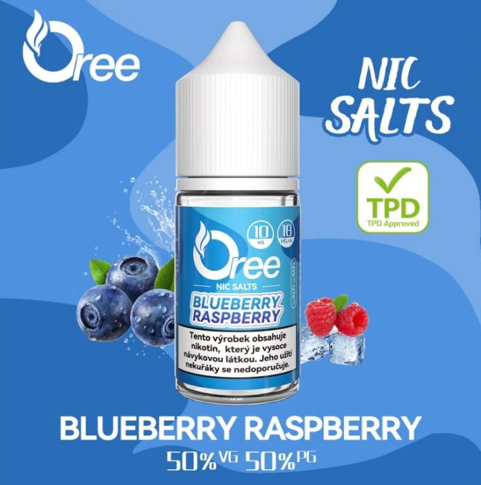 OREE Salt - Blueberry Raspberry (Borůvka a malina) 10ml 18mg