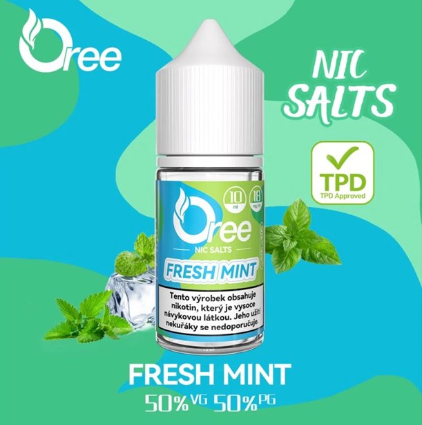 OREE Salt - Fresh Mint (Čerstvá máta) 10ml 18mg