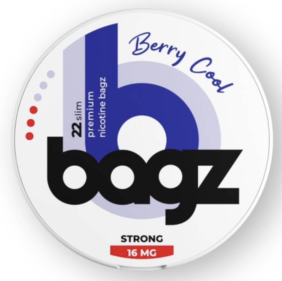 Bagz BERRY COOL (Chladivé bobule) - 16mg