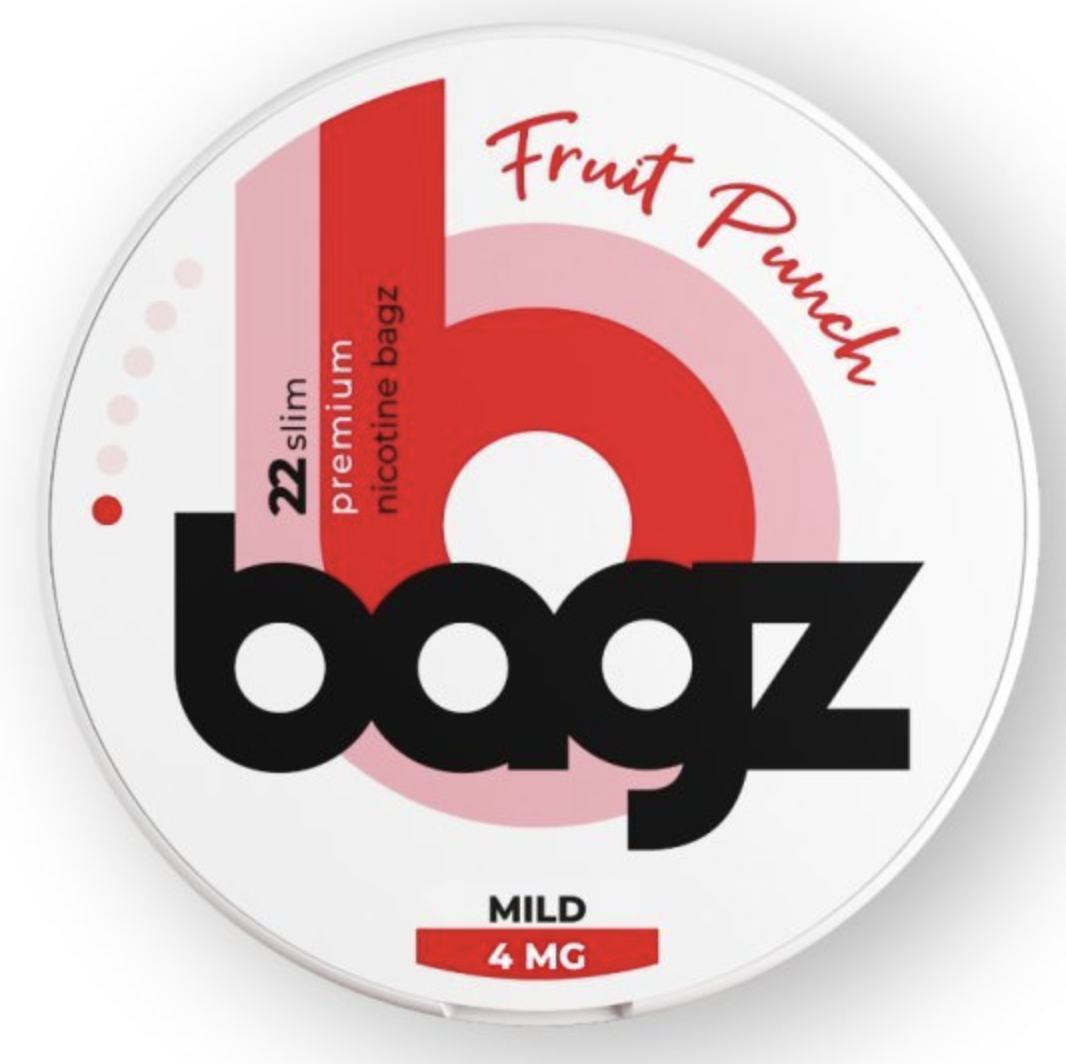 Bagz FRUIT PUNCH (Ovocný punč) - 4mg