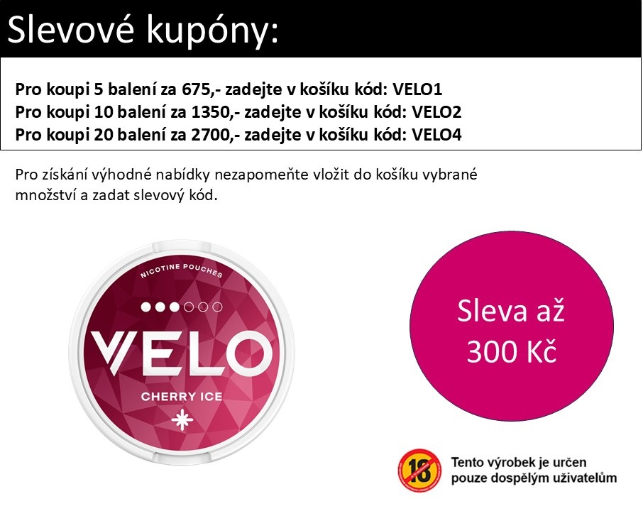 VELO Cherry Ice - 8 mg