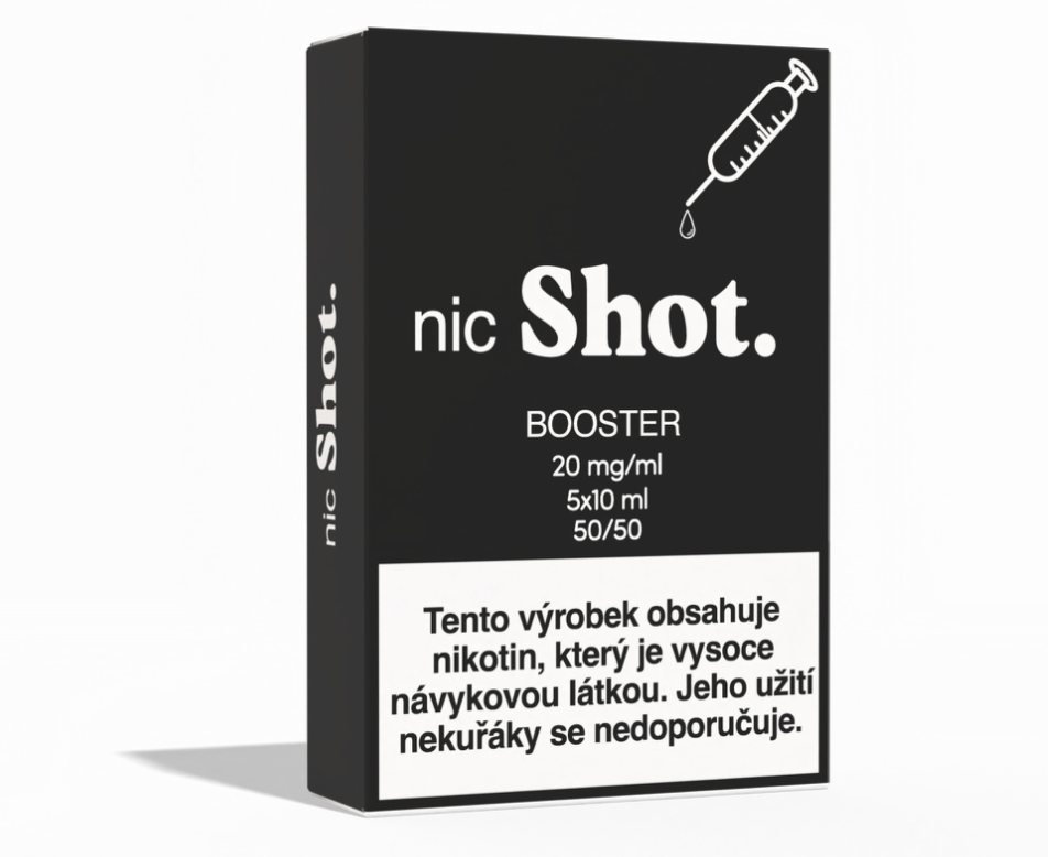 VAPOLAND nic Shot booster PG50/VG50 20mg 5x10ml