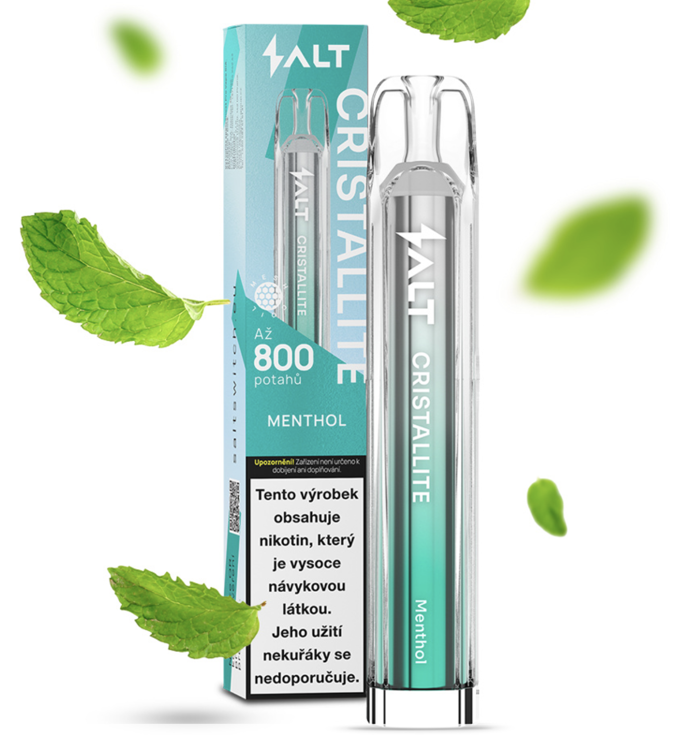 ProVape Salt Cristallite jednorázová e-cigareta - Menthol (Mentol) 20mg