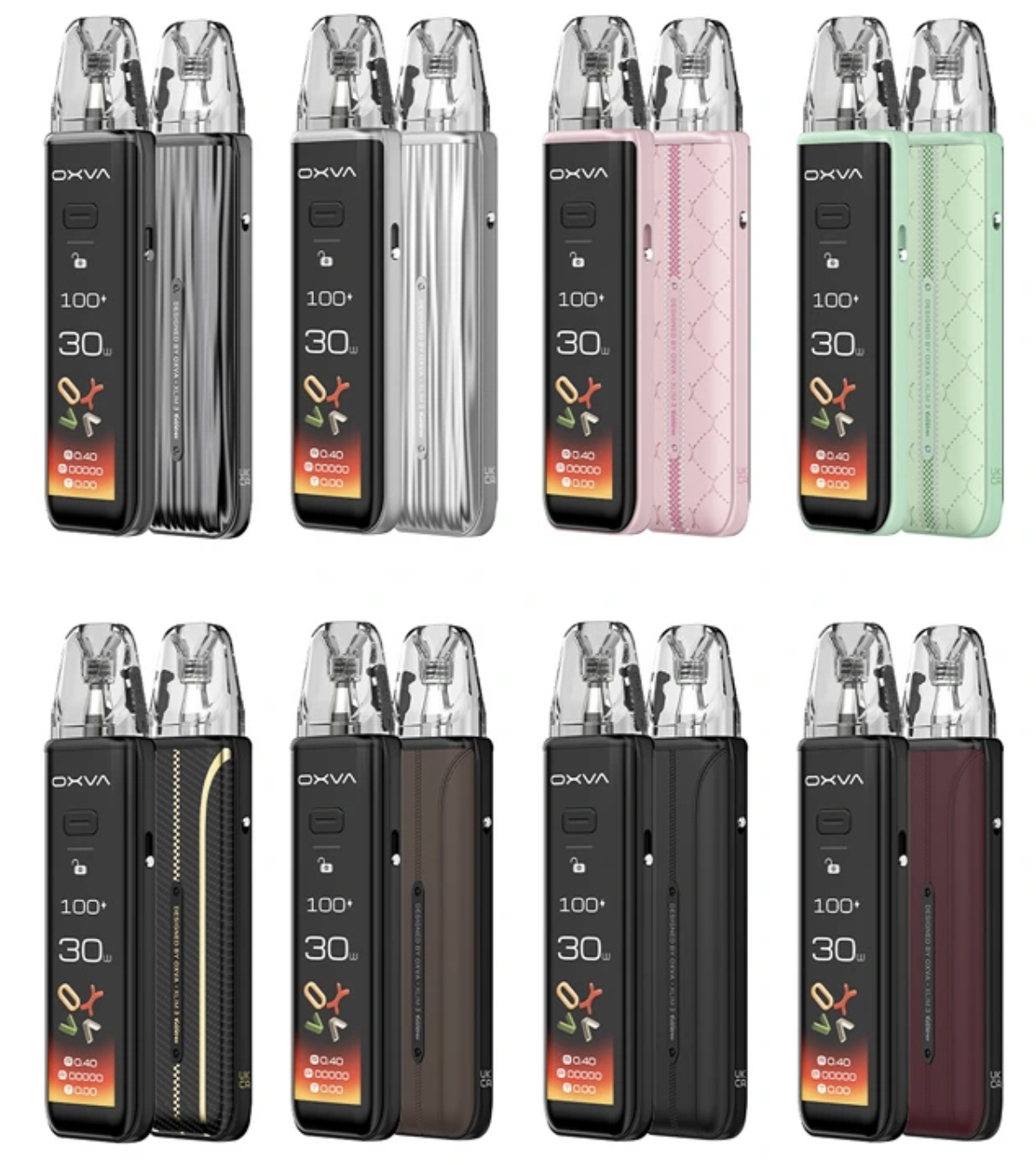 OXVA Xlim 3 Ultra Pod Kit Barva: Bordeaux Red