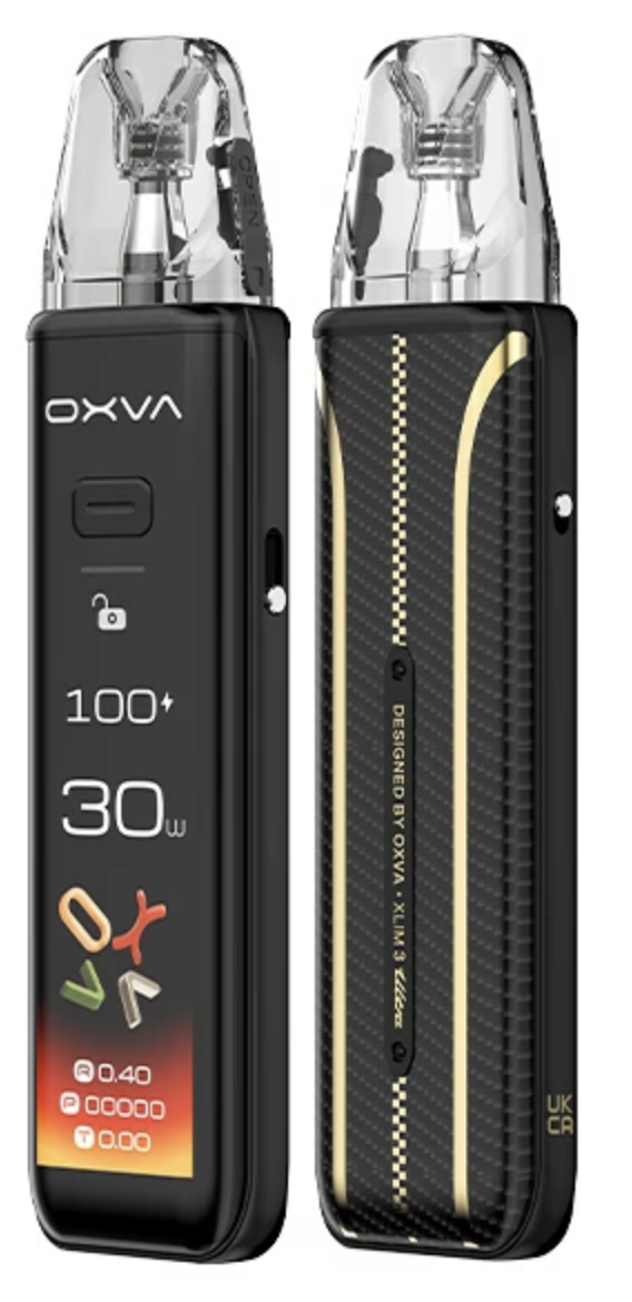 OXVA Xlim 3 Ultra Pod Kit Barva: Ultra Carbon