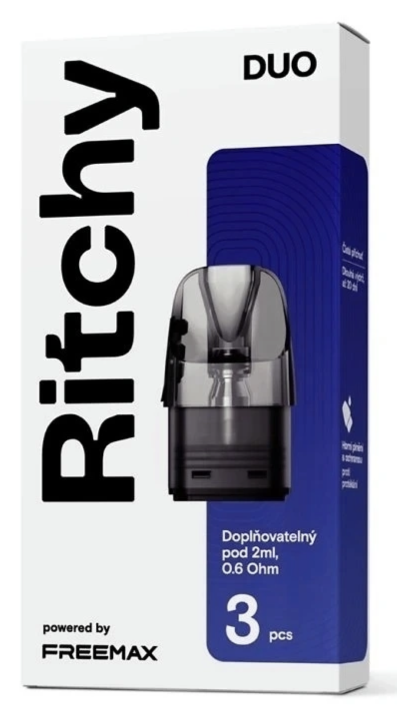Ritchy DUO Pod Cartridge 0,6 Ohm 3ks