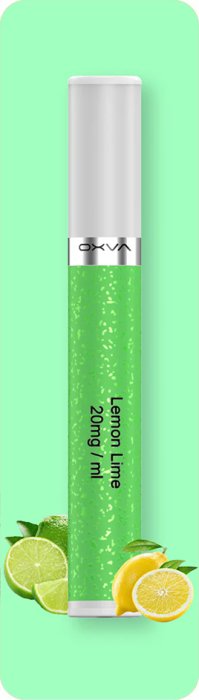 OXVA SLIMSTICK Pods cartridge Lemon Lime (Citron, limetka) 20mg 2ks Trojité mango