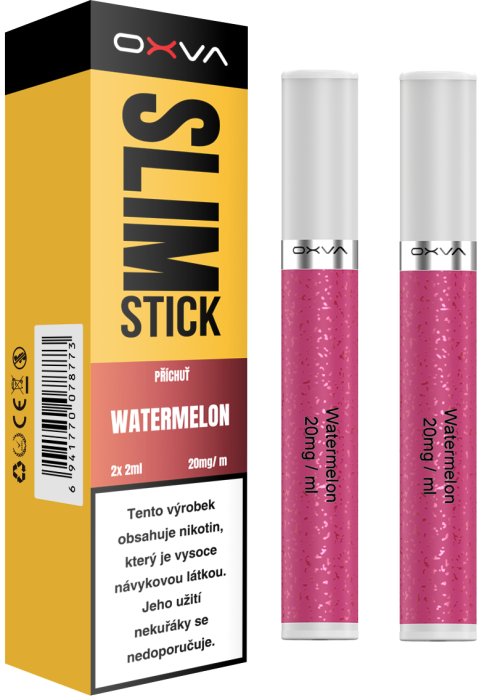 OXVA SLIMSTICK Pods cartridge Watermelon (Meloun) 20mg 2ks Trojité mango