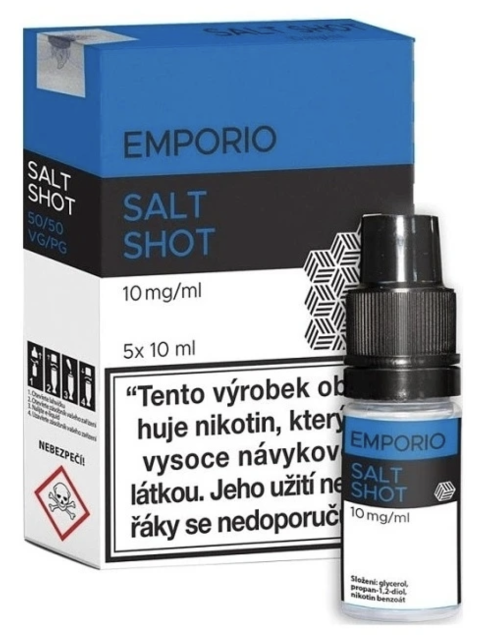 Imperia Emporio SALT SHOT 50VG/50PG 5x10ml 10mg