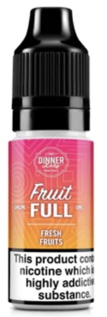 e-liquid Dinner Lady Bar Salts Fruit - FULL Fresh Fruits (Ovocný mix) 10ml 20mg