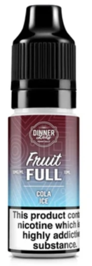 e-liquid Dinner Lady Bar Salts Fruit - FULL Black Ice (Cola) 10ml 20mg