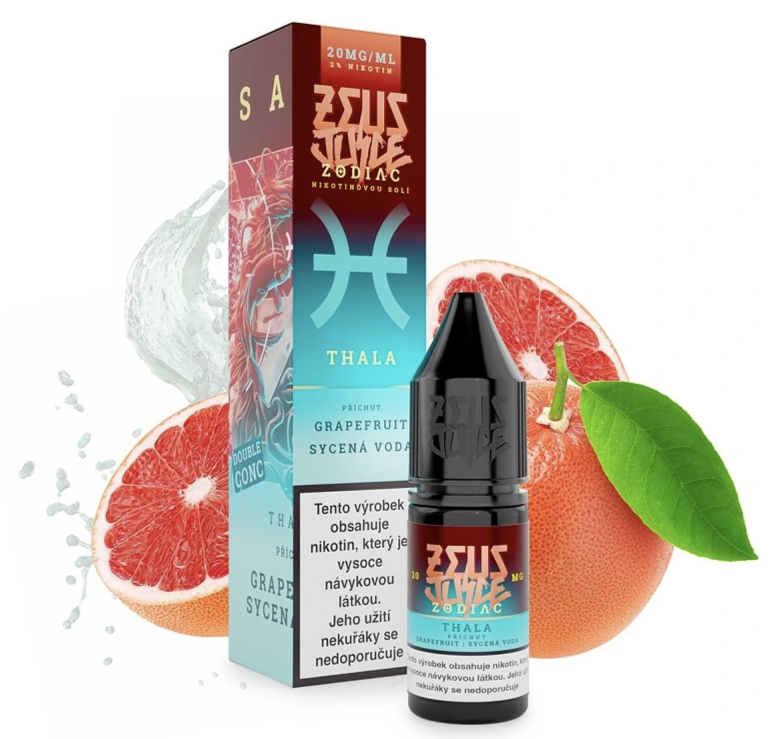 Zeus Juice Zodiac Salt - Thala (Grapefruitová limonáda) 10ml 20mg