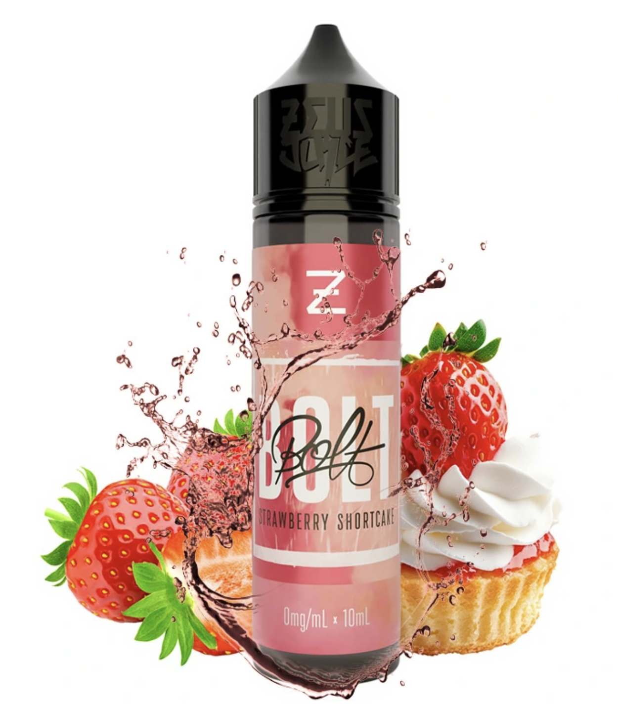 Příchuť Bolt by Zeus Juice S&V: Strawberry Shortcake (Jahodový dortík) 10ml
