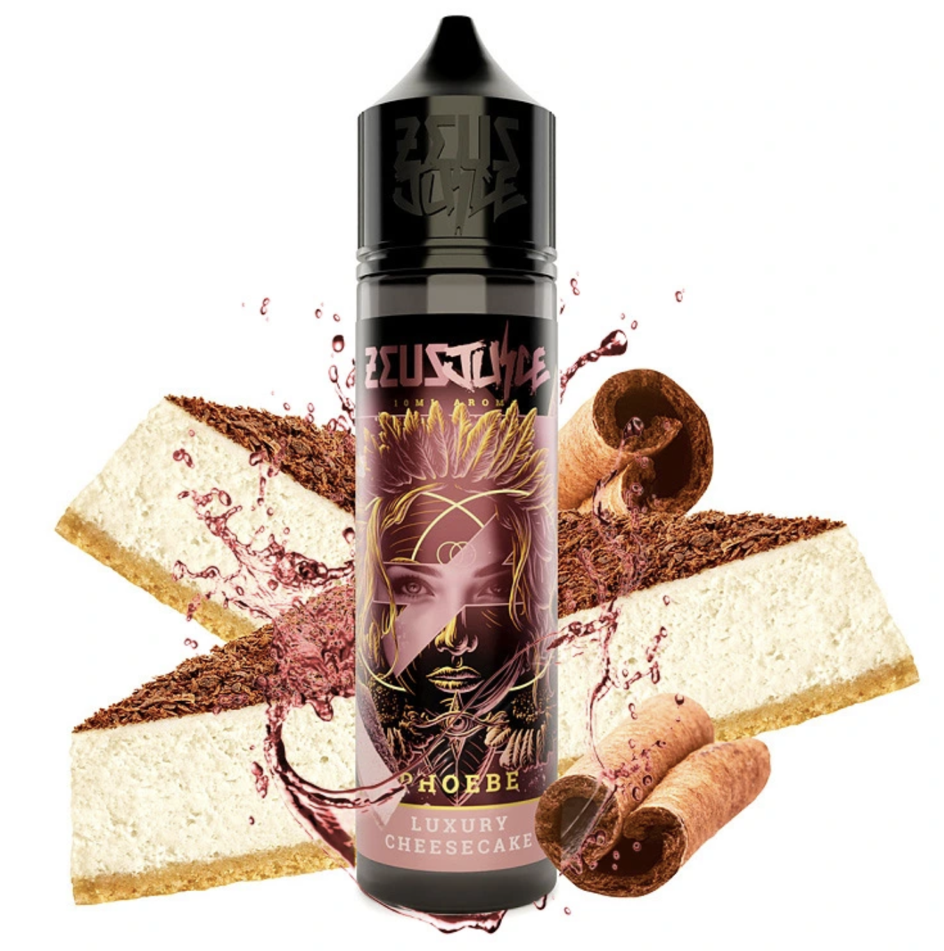 Příchuť Zeus Juice S&V: Pheobe (Vanilkovo-skořicový cheesecake) 10ml