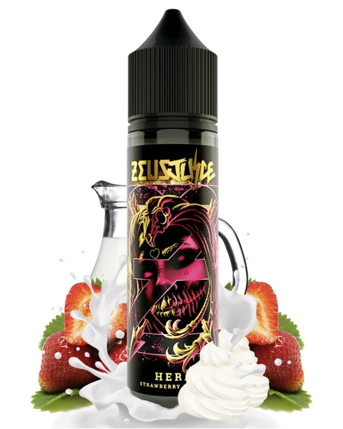 Příchuť Zeus Juice S&V: Hera (Jahody se šlehačkou) 10ml