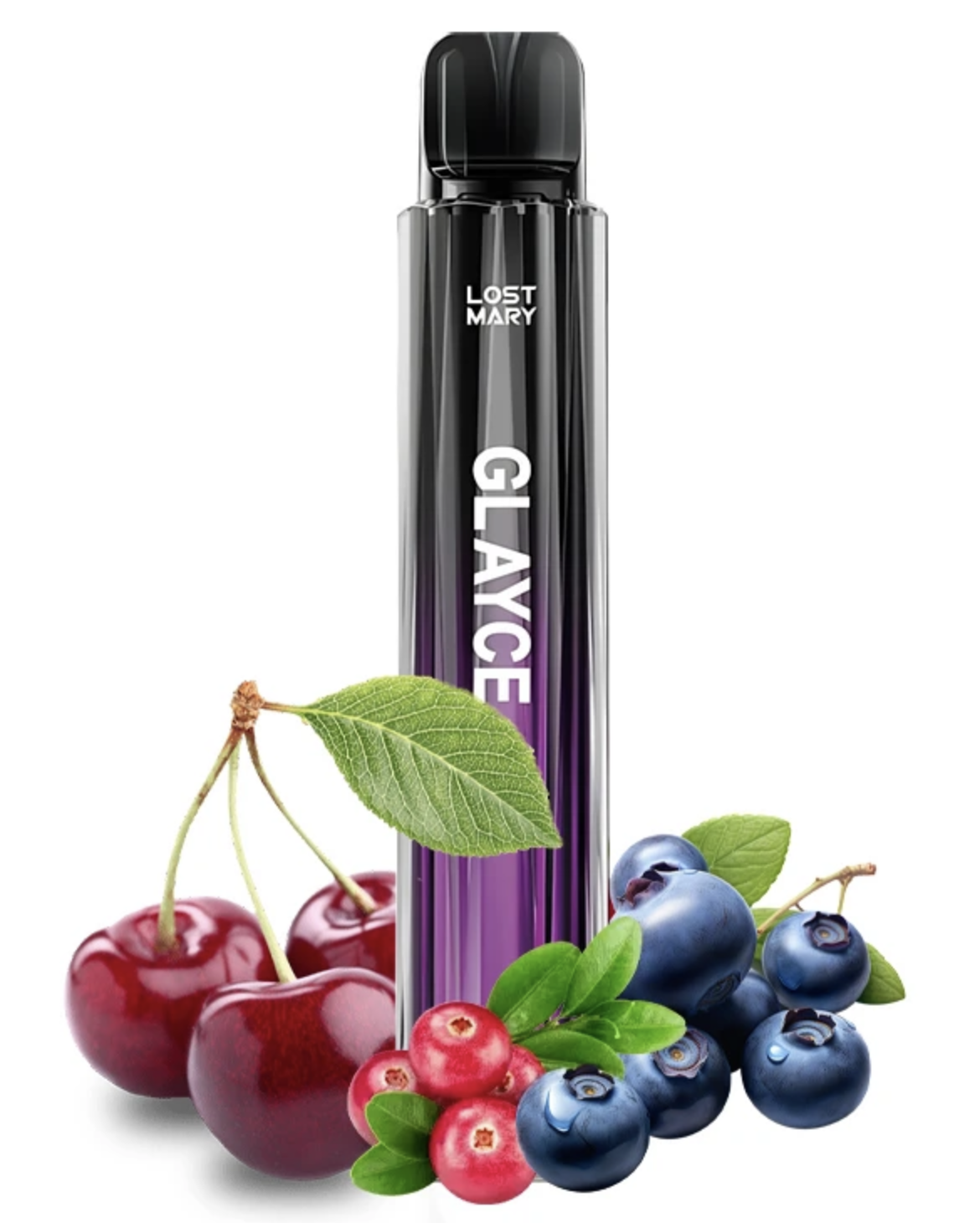 LOST MARY GLAYCE Starter Kit - Blueberry Cherry Cranberry (Borůvka, třešeň, brusinka) 20mg Chladivé hrozno, anýz