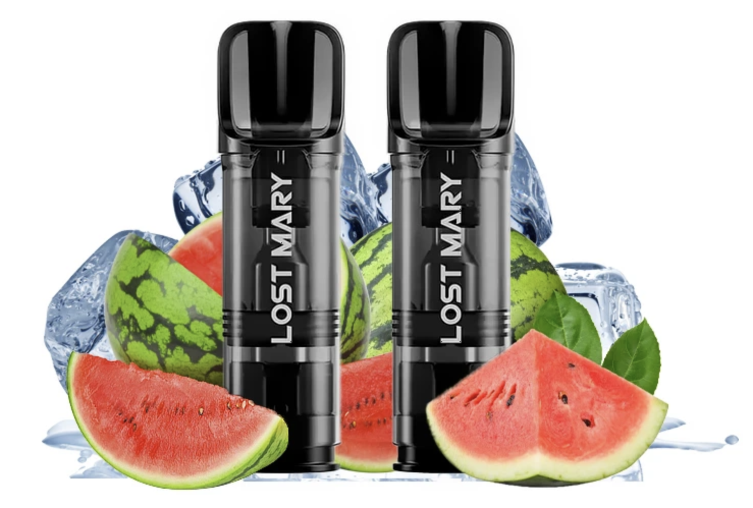 LOST MARY GLAYCE Pod náplň - Watermelon Ice (Chladivý meloun) 20mg 2ks Chladivá borůvka